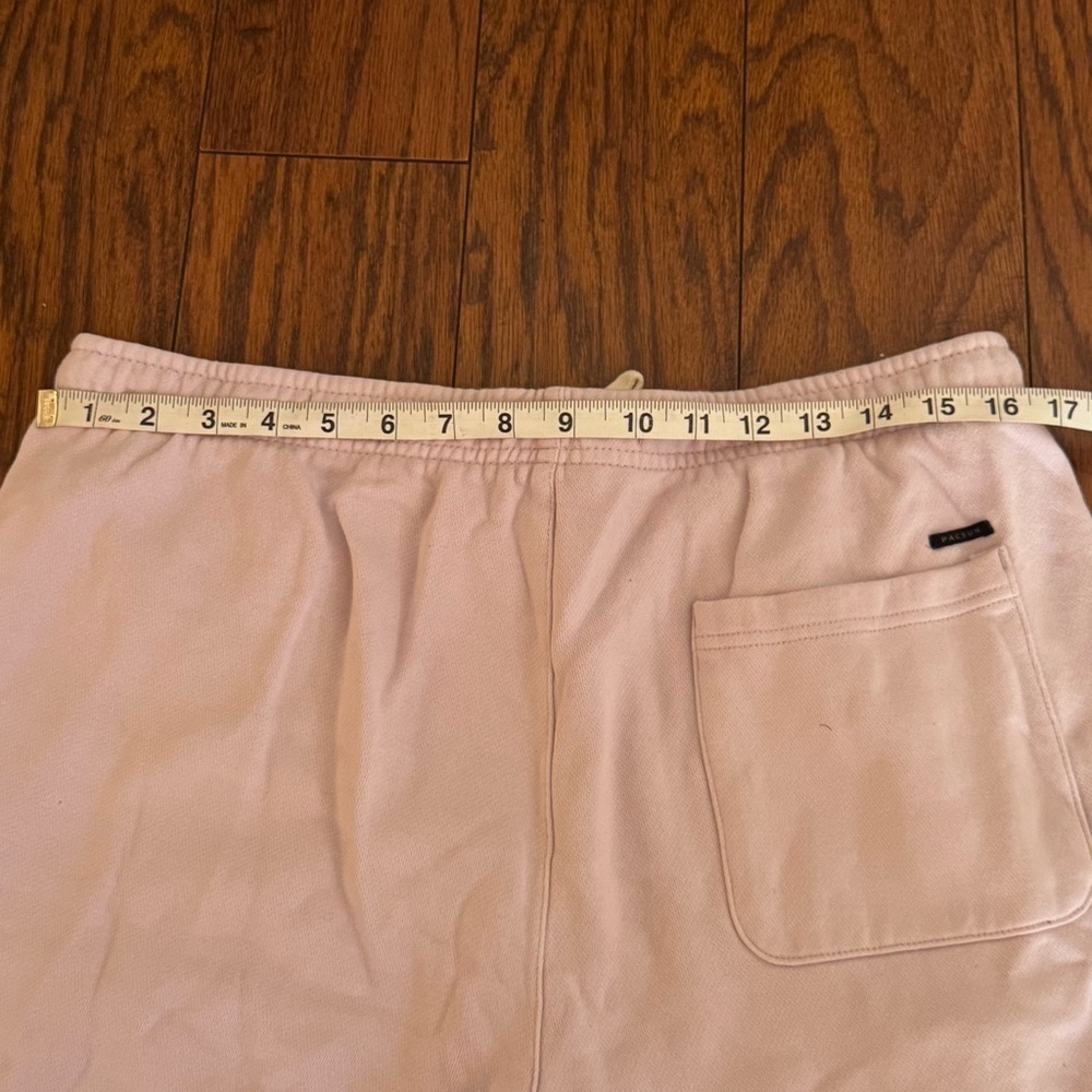 Pacsun Men’s Mauve Colorblock Fleece Volley Sweat Shorts | Size Medium - Picture 9 of 11